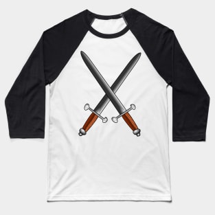 Swords Baseball T-Shirt